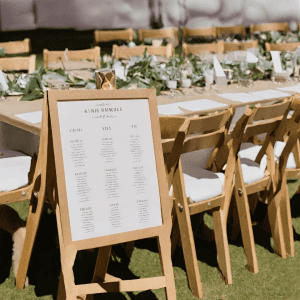 Personalised A3 Table / Seating Plan